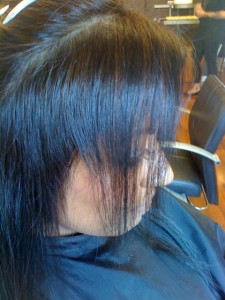 Natural Breakage Around Face Natural Breakage Around Face